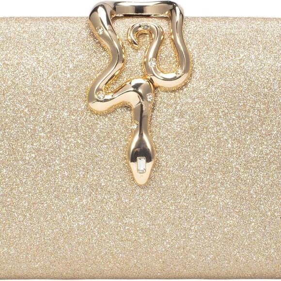 Glitter Women’s Clutch Purse Evening Bag with Chain for Weddings Prom Party - Picture 1 of 6